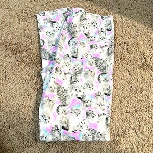 Circo XXL TTG 18size big girls kitten leggings pink blue stars PRISTINE leggings